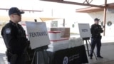 Các gói fentanyl dạng bột được Cơ quan Hải quan và Bảo vệ Biên giới Mỹ tịch thu trong một xe tải từ Mexico sang Arizona ngày 31/1/2019.