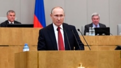 Владимир Путин в Госдуме. Архивное фото.