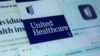 Veb stranica kompanije "United Healthcare" na ekranu kompjutera, fotografisnog u Njujorku 29. februara. (Foto: AP/Patrick Sison)