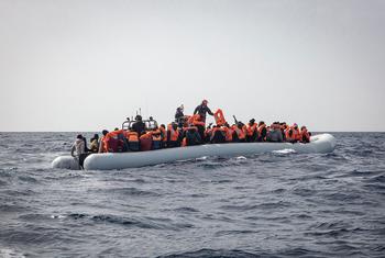 Спасательная операция у берегов Ливии. (Архив)