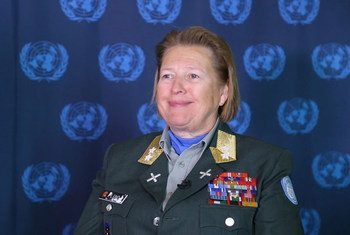 Major General Kristin Lund, Head of Mission and Chief of Staff of the United Nations Truce Supervision Organization (UNTSO). (screenshot)