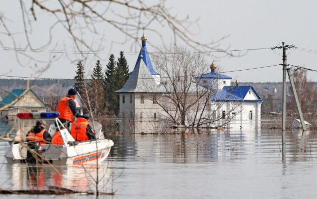 Паводки в Курганской области / Татьяна Андреева/ РГ