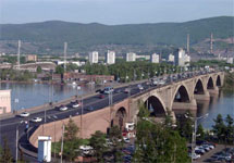 Красноярск. Мост через Енисей. Фото с сайта ers-tv.ru