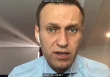Алексей Навальный выступает перед евродепутатами