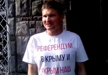 Валерий Парфенов на свободе. Кадр видео с youtube-канала "Левый фланг - Пермь"