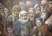 Депортация крымских татар. Фрагмент картины Рустэма Эминова