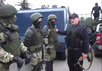 Александр Лукашенко с карателями. Кадр видео