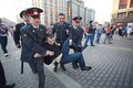 Задержание Алексея Никитина на акции "Смерть кремлевским оккупантам". Фото Ю.Тимофеева/Грани.Ру