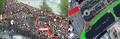 18:26 Второе рассечение толпы после прорыва полицией заграждений