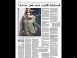 Анастасия Рыбаченко. Интерьвю эстонской газете Postimees