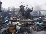 Майдан, 20 февраля 2014. Фото: Дмитрий Борко/Грани.Ру