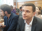Суд по аресту Андрея Пивоварова. Фото: Александра Агеева/Грани.Ру