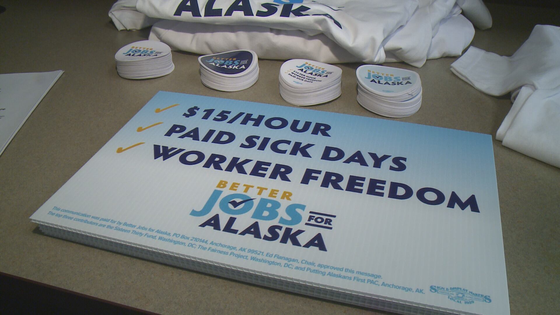 A campaign called 'Better Jobs for Alaska' is seeing growing support, with the ballot...