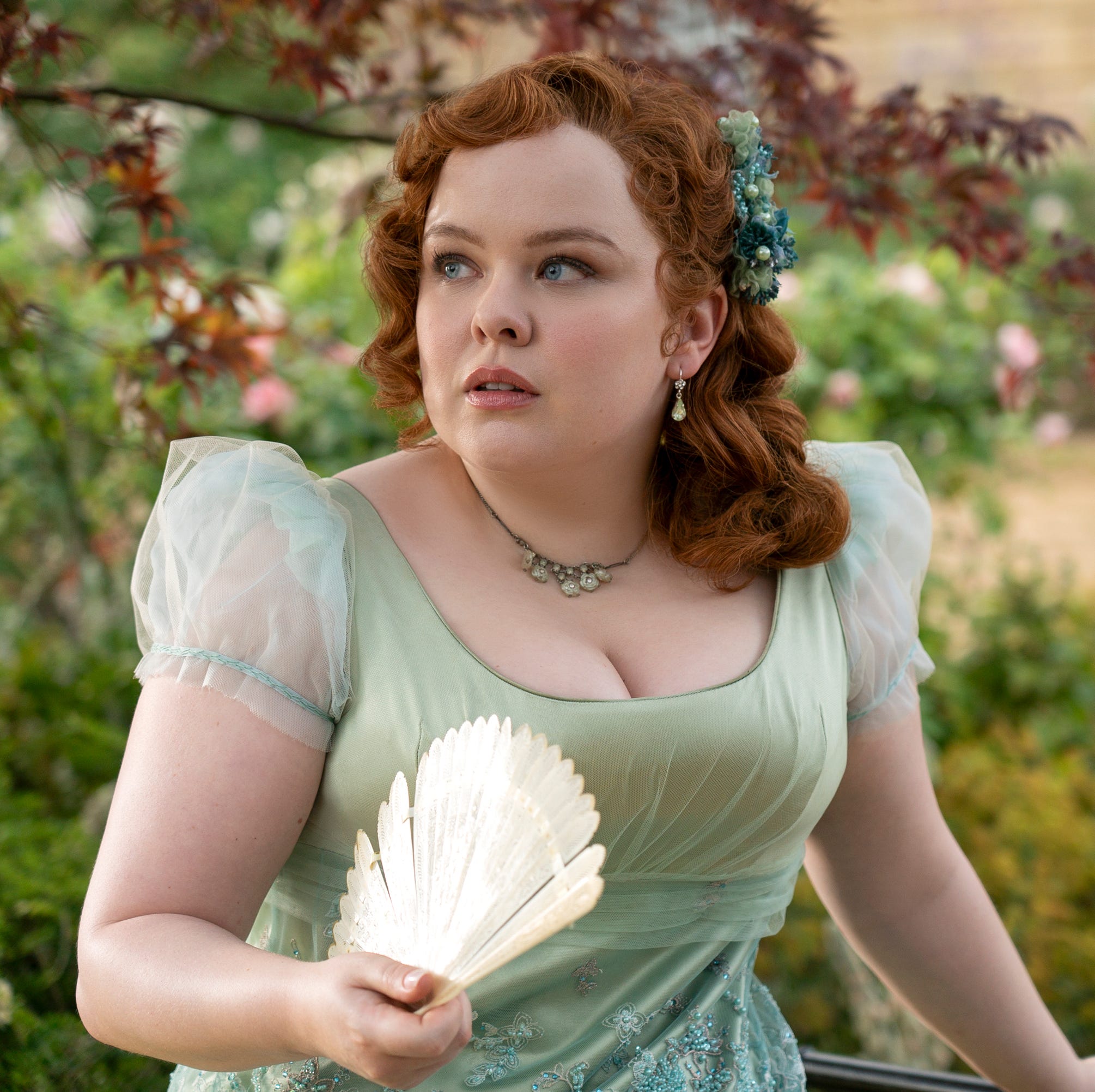 nicola coughlan as penelope featherington, bridgerton season 3