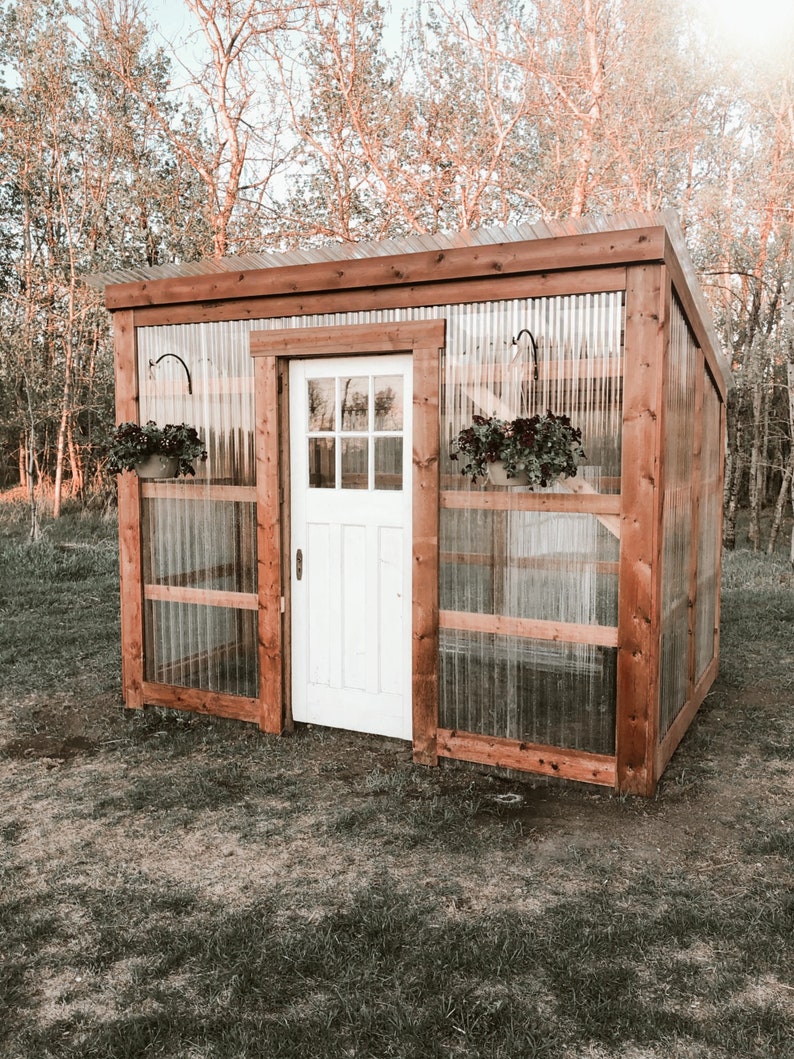 DIY 7x10 Lean-To Greenhouse Building Guide image 1