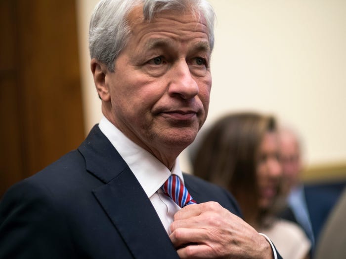 Jamie Dimon, Chair and CEO of JP Morgan Chase