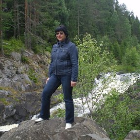 Фотография "Я на водопаде Кивач"