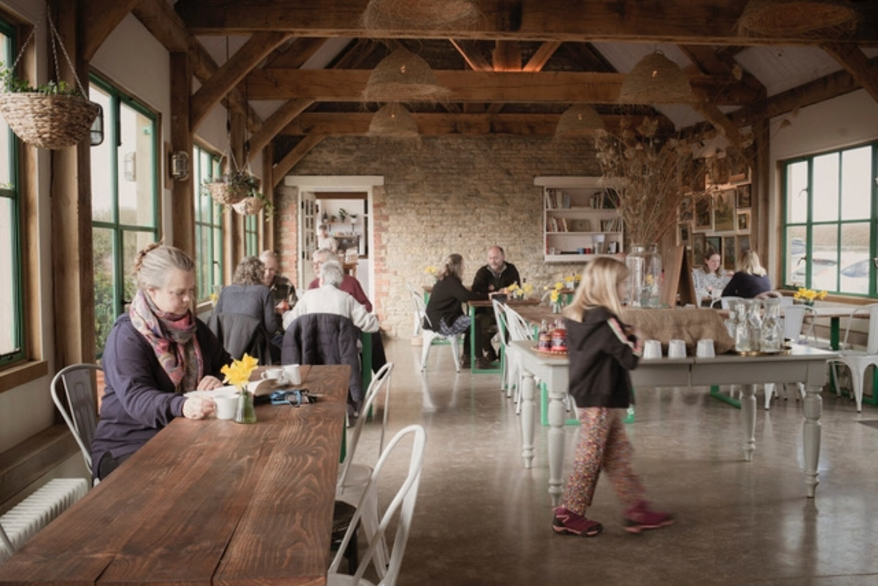 interior of cafe