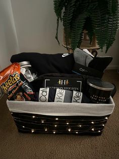 Birthday basket for boyfriend 🥰