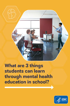 What can students learn through mental health education in school? Swipe to find out ➡️

Schools play a critical role in promoting student mental health through health education. Skills-based #HealthEd can help students build ways to cope with challenging situations that affect their mental health.

Click to learn more about CDC’s Health Education Curriculum Analysis Tool.

#AEW2023 #HealthyYouth #HealthyTeens #TeacherTips #HealthySchools Play, Mental Health Education, Education Skills, Student Learning
