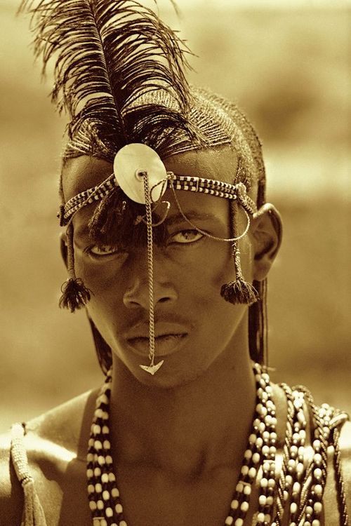 Masai warrior, Africa.