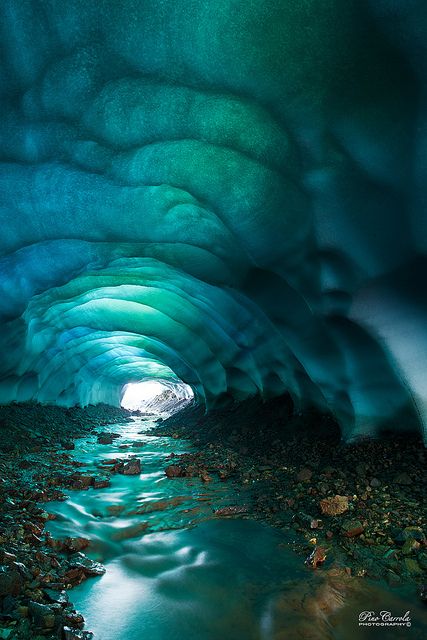 Ice Cave in Iceland by Pino Carrola