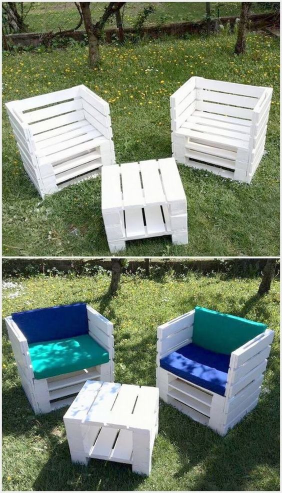 Some Interesting DIY Ideas with Wood Pallets: Currently the use of the wood pall... - Modern Design