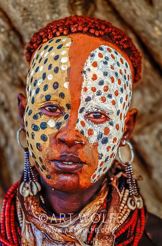 Karo Tribe, Lower Omo River, Ethiopia