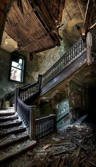 21 Forgotten | Abandoned | Staircase Left Alone to Die - Our World Stuff
