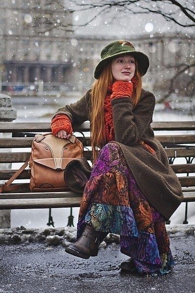 Amazing Bohemian Fashion For Winter 04 Make sure you check out our bamboo hangbags to complete your summer outfit.