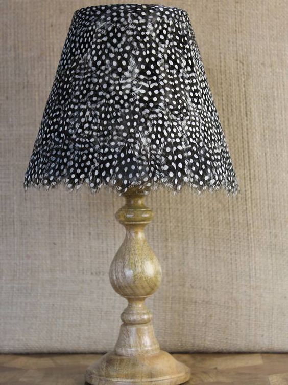 Guinea fowl lampshade atelier-home.co.uk, £89.95 They make great eating b - The Independent