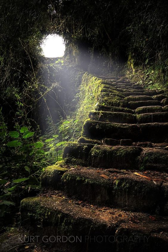 Ancient Inca Stone Staircase - Imgur