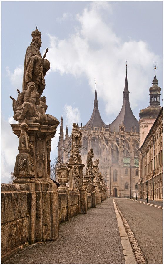 The cathedral of St.Barbara in Kutná Hora (Central Bohemia), Czech Republic. Photo by Alexey Michajlov