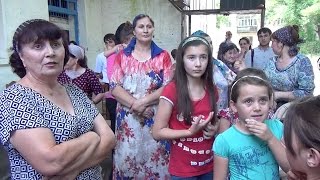 Встреча Евкурова с переселенцами в Карабулаке (Ингушетия)