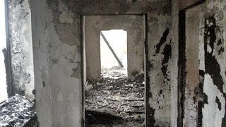 Как в Чечне сжигают дома родственников боевиков