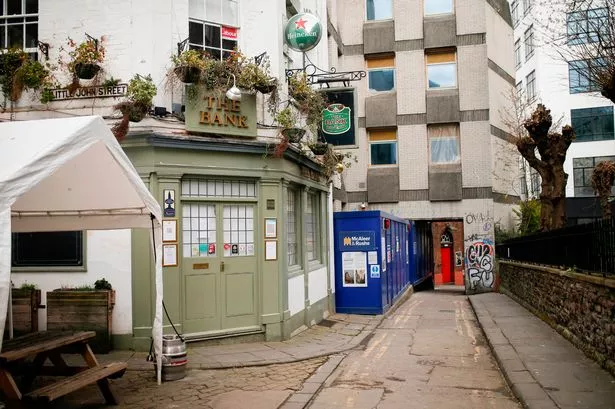 The Bank Tavern in John Street, Bristol