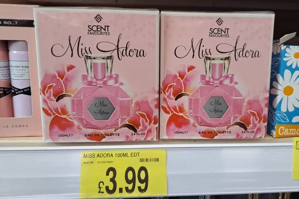 B&M's Miss Adora perfume