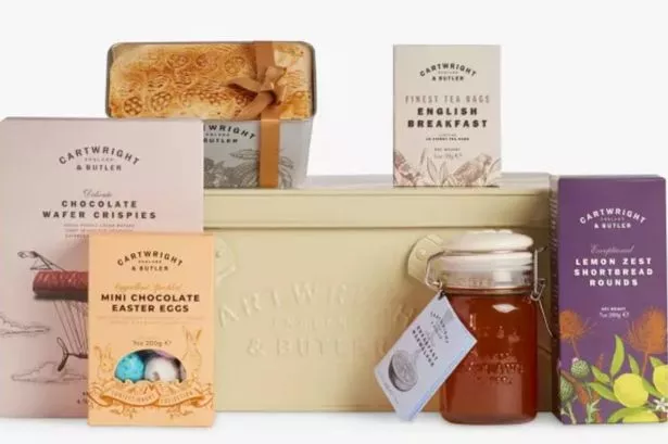 John Lewis Happy Hamper with delicious food for Easter