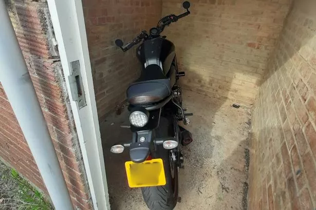 The black Yamaha motorbike was stolen from the Clifton Triangle