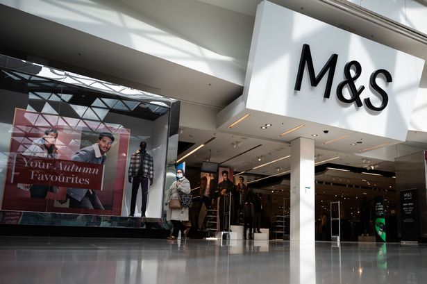 A general image of the exterior of an M&S store