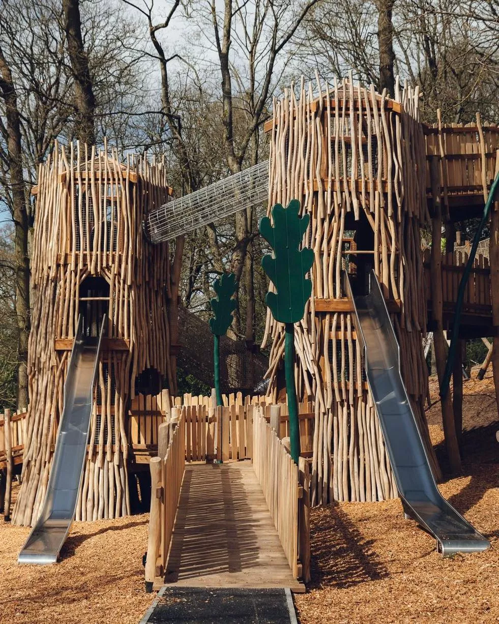 Photo of the new Chatsworth playground