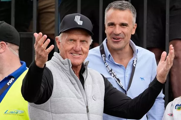 Greg Norman attends LIV Adelaide at The Grange