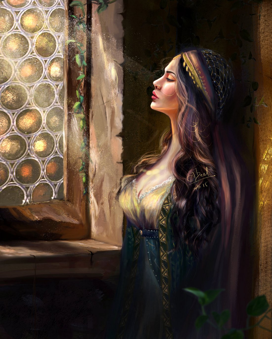 abeer malik the longing digital painting by abeer malik high resolution