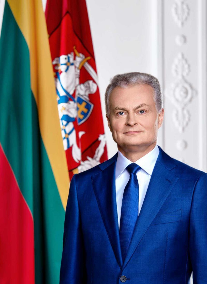 President Gitanas Nausėda