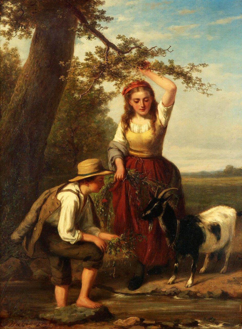 4 Jan Walraven (Dutch, 1827 1863) Spring S