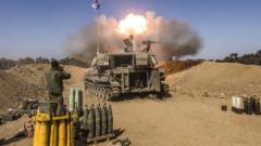 Израильская артиллерия ведет огонь по целям в Газе
