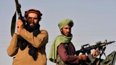 Бойцы "Талибана"