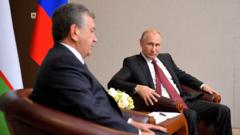 Mirziyoyev va Putin