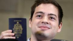 Alexander Vavilov holds a Canadian passport