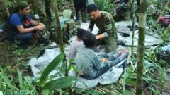 Спасатели нашли детей в джунглях Амазонки